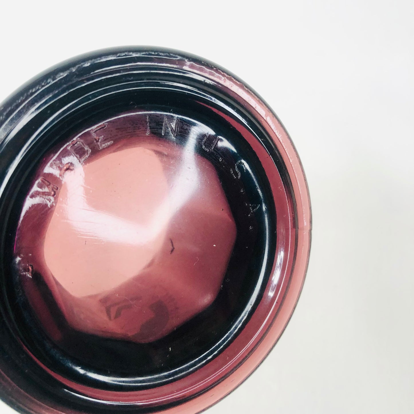 Culver Gila River Telecommunications Inc. Rare Purple Amethyst Glass Coffee Mug Made In USA