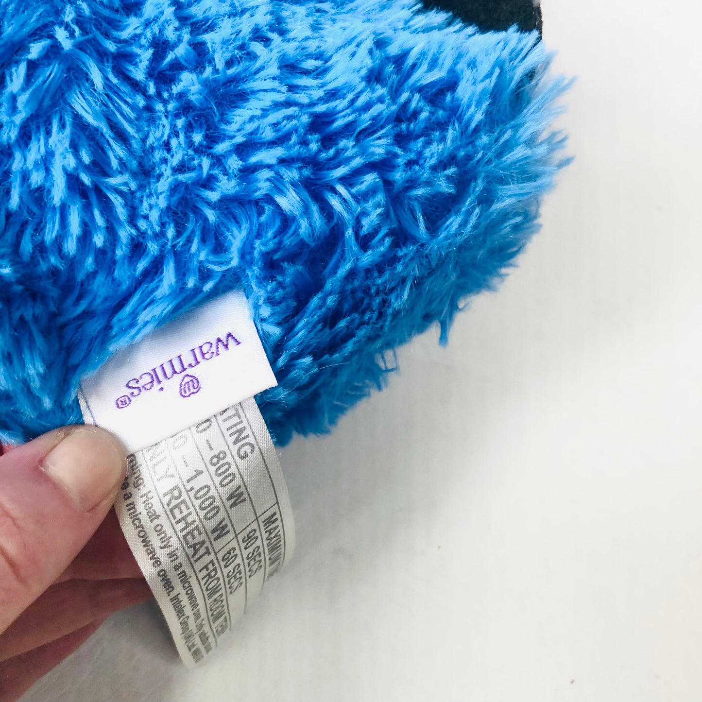 Warmies Junior Blue Microwaveable Dragon Plush Soft Toy Weighted VGC 13”
