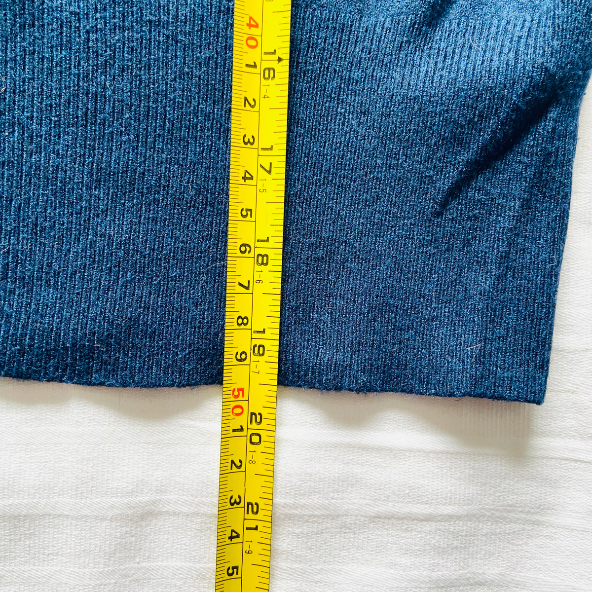 M&S (Marks & Spencer) | Ink Blue | Fine Knit Classic Button Down Cardigan | Size 8