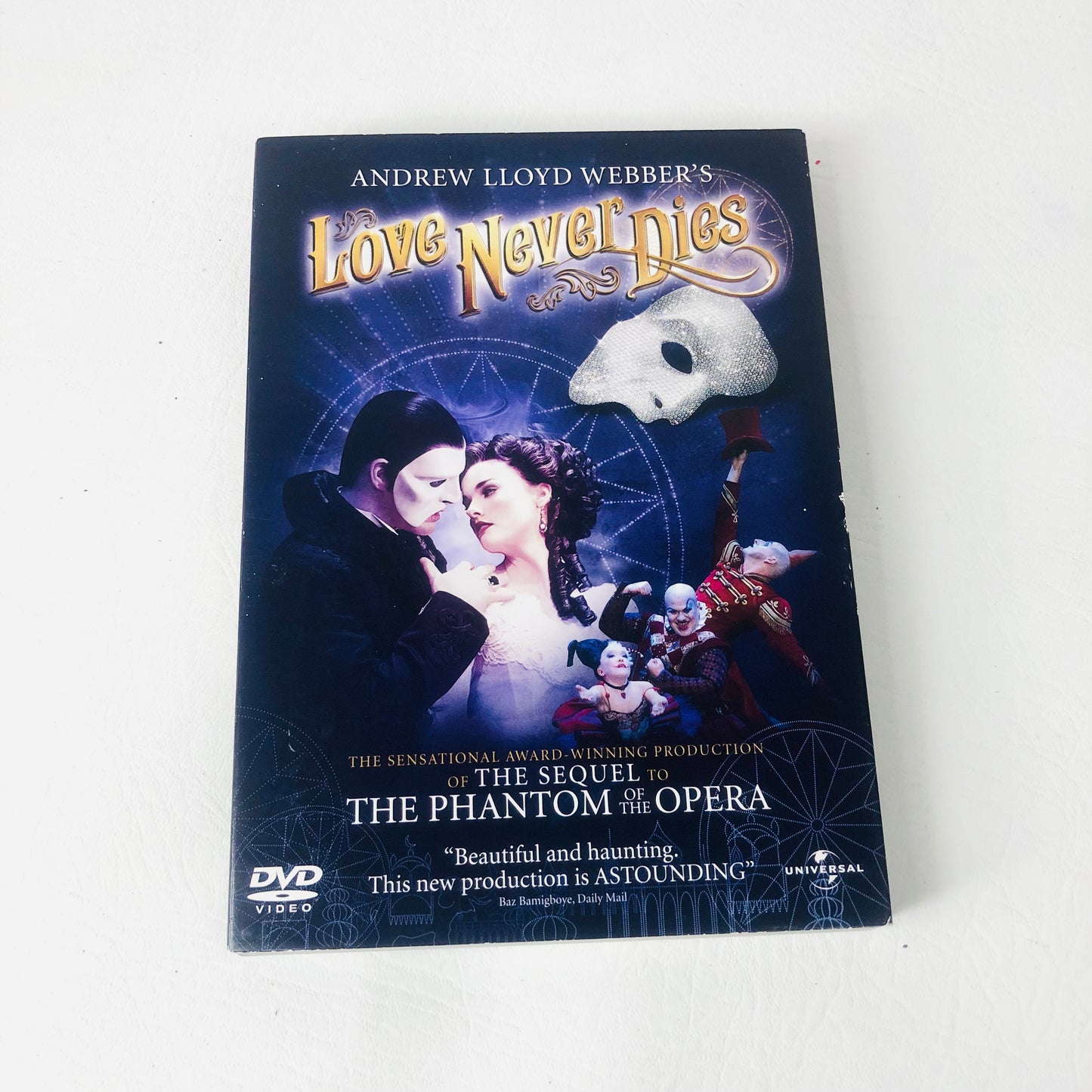 Andrew Lloyd Webber’s Love Never Dies DVD | The Phantom Returns (2011)