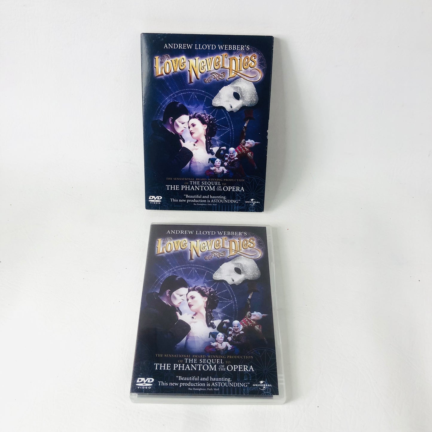 Andrew Lloyd Webber’s Love Never Dies DVD | The Phantom Returns (2011)
