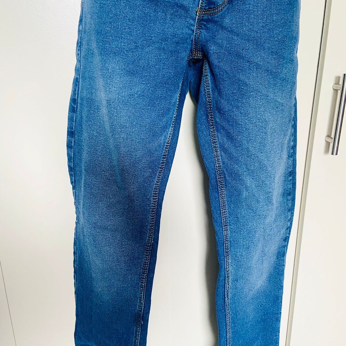 French Connection | Skinny Jeans Button Fly Slim Fit | Size 30W UK 10 | Minimalist Y2K