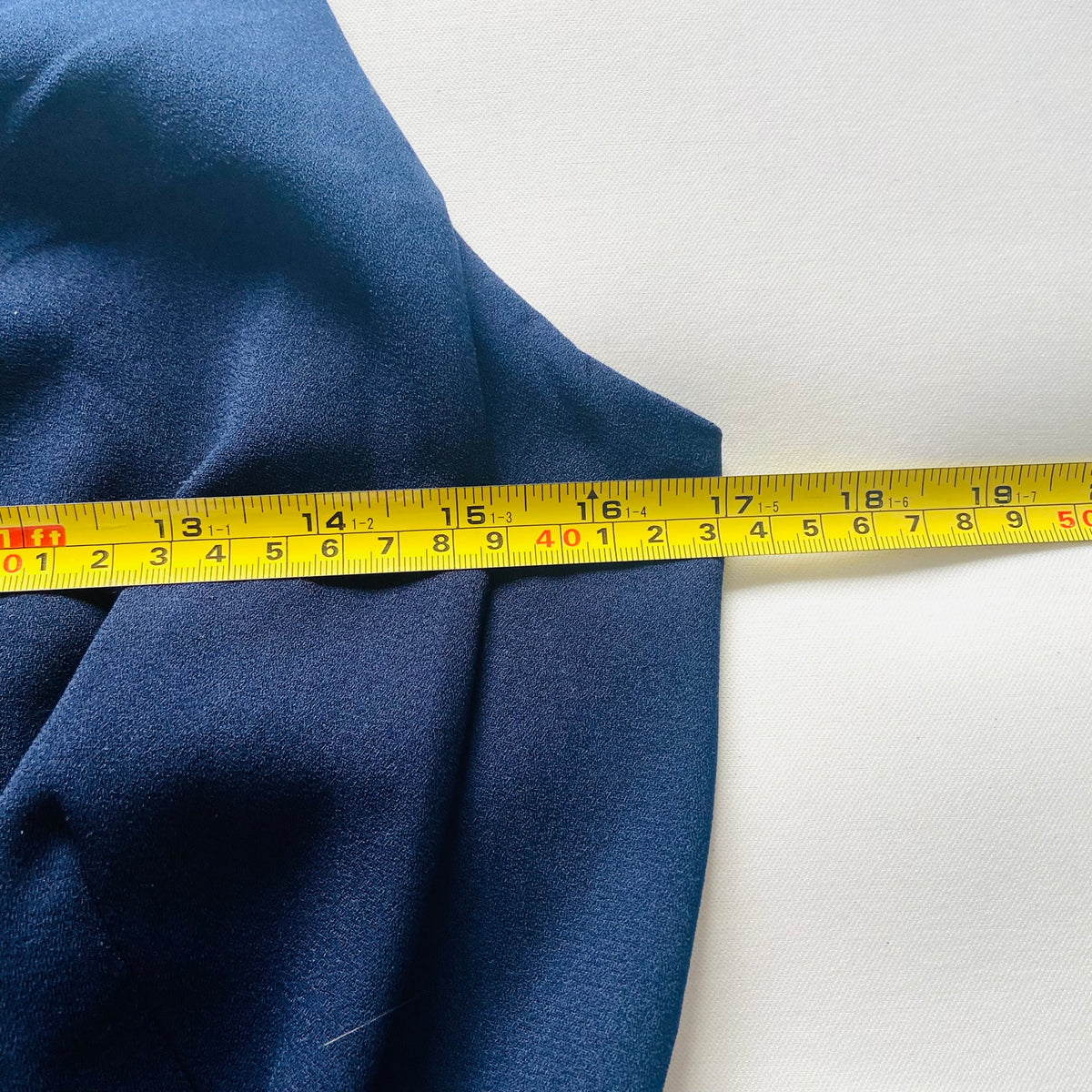 Roman | Navy Blue | Wide Leg Halterneck Back Detail Jumpsuit | Size 12 | 70s Revival