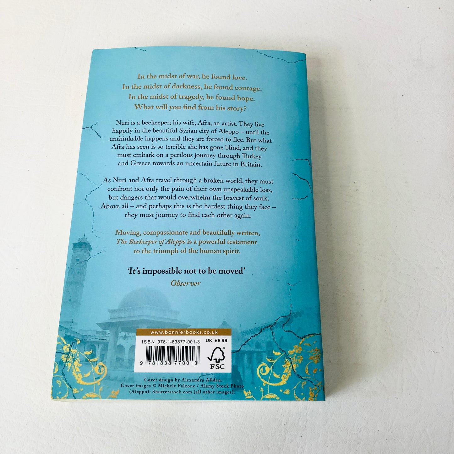 The Beekeeper of Aleppo - Christy Lefteri | Paperback | Sunday Times Bestseller Novel