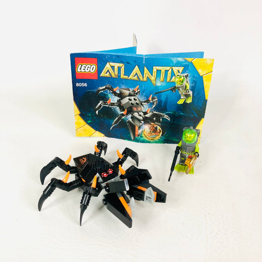 LEGO Atlantis: Monster Crab Clash (8056) Retired 100% complete with instructions & Minifigures