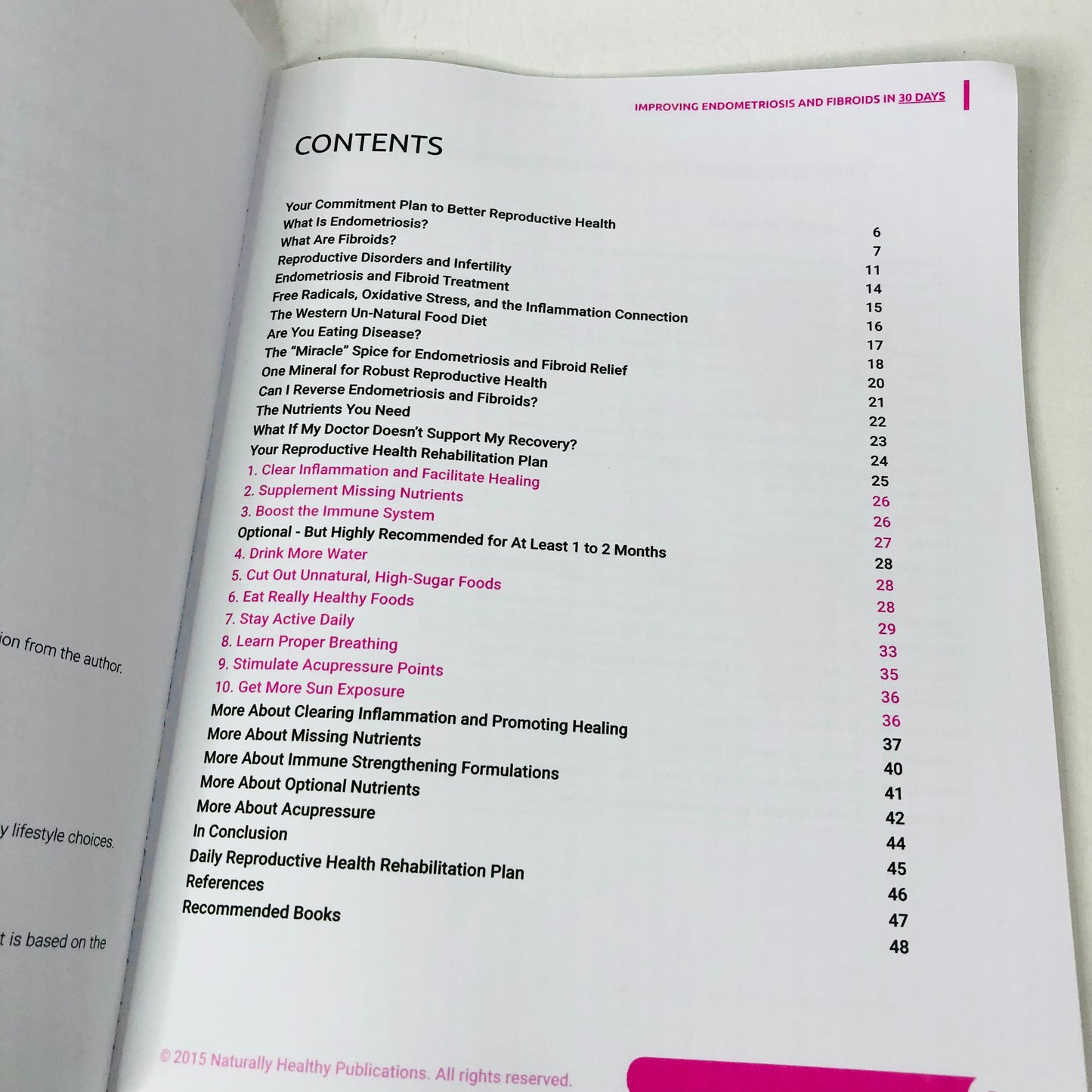 Improving Endometriosis & Fibroids in 30 Days – Robert Redfern Health Plan NEW