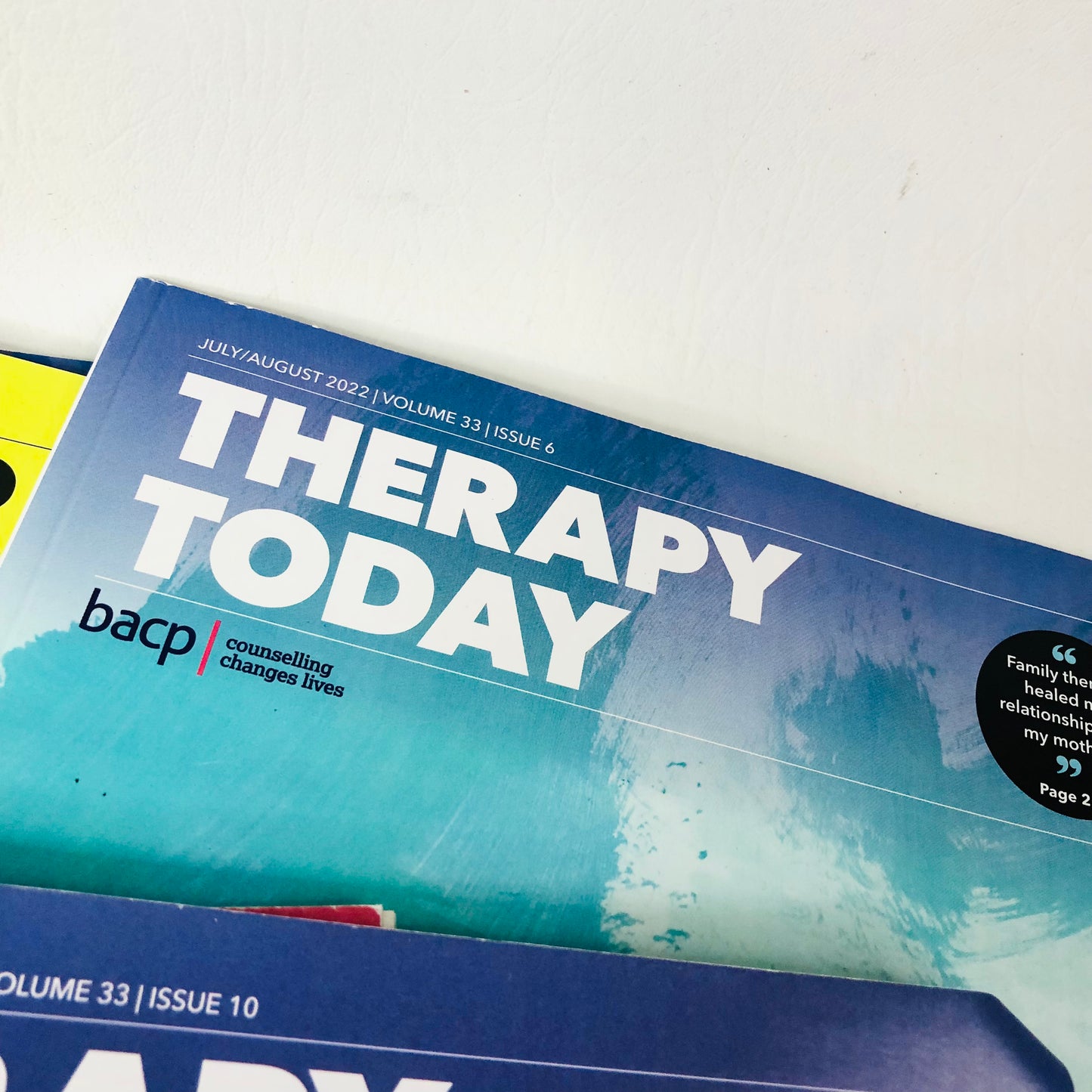 9x BACP Therapy Today Counselling Magazines Bundle 2022 Editions