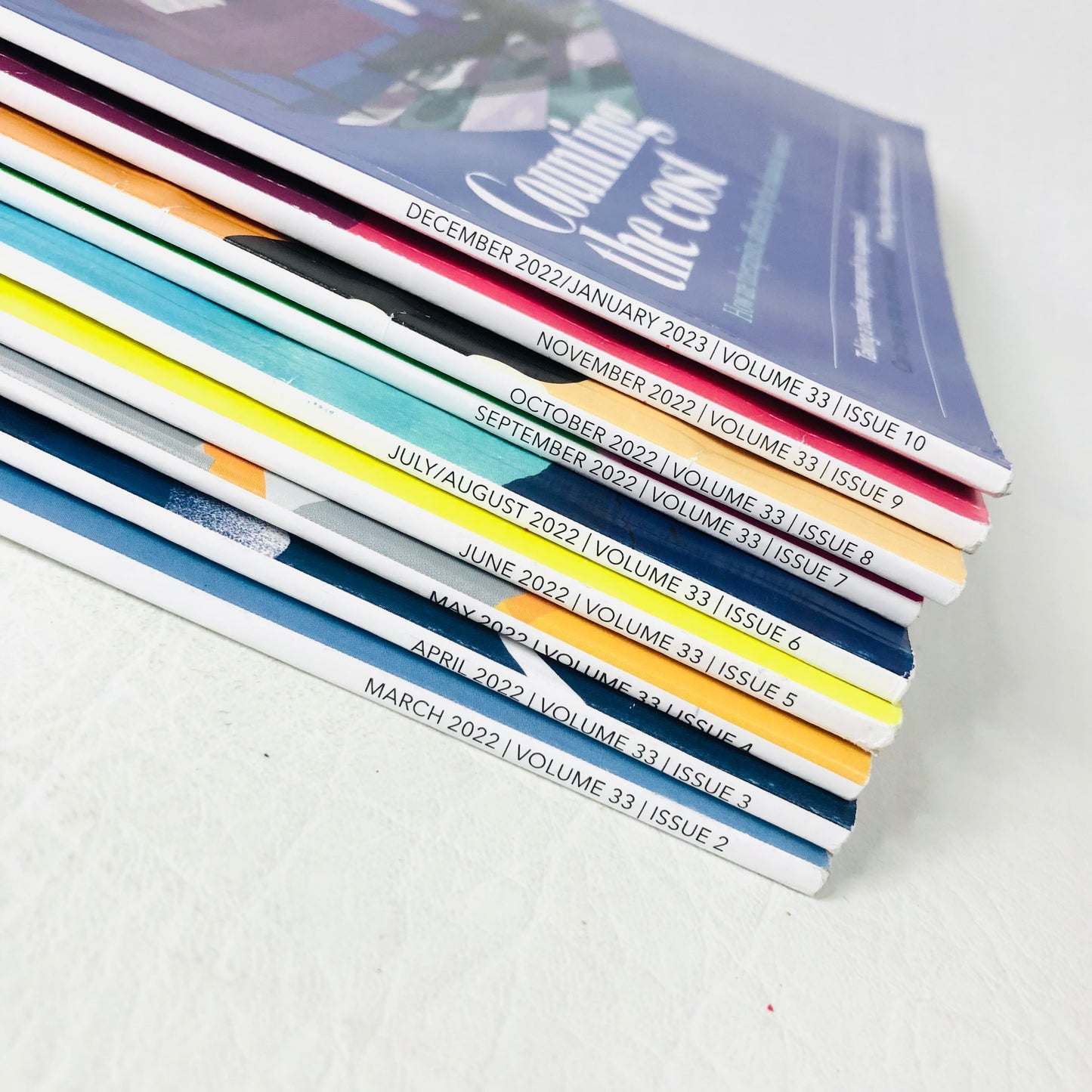9x BACP Therapy Today Counselling Magazines Bundle 2022 Editions
