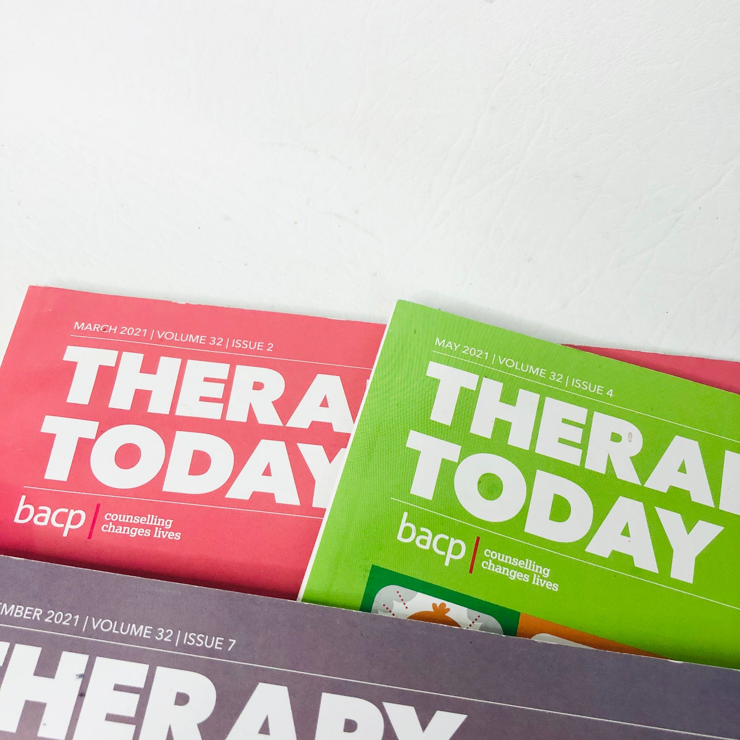 5x BACP Therapy Today Magazines 2021 Bundle – Counselling & Psychotherapy