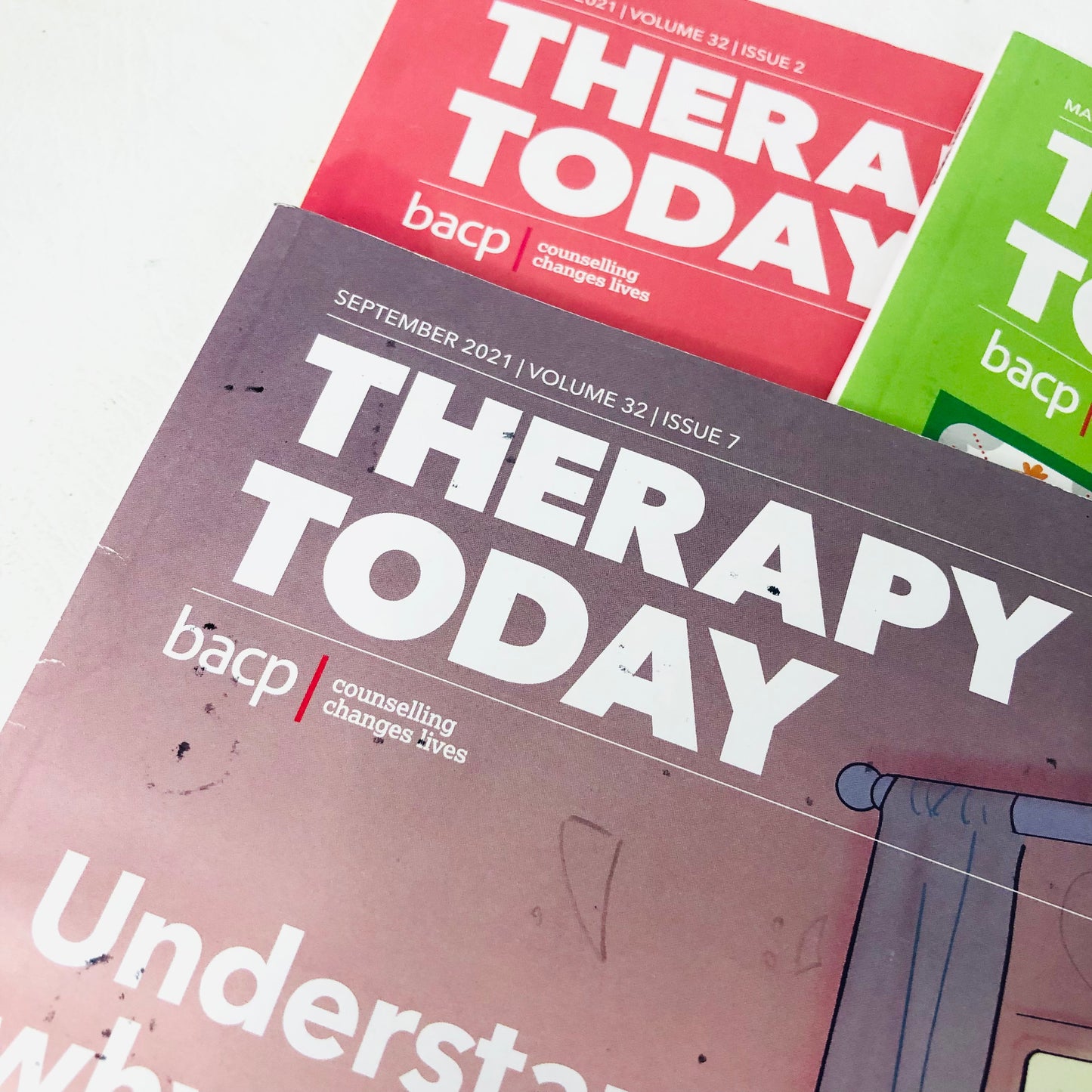 5x BACP Therapy Today Magazines 2021 Bundle – Counselling & Psychotherapy