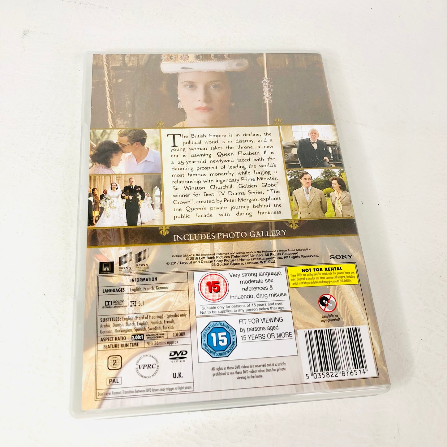 The Crown - Season 1 & 2 [DVD] [2018] - DVD  Claire Fox Matt Smith