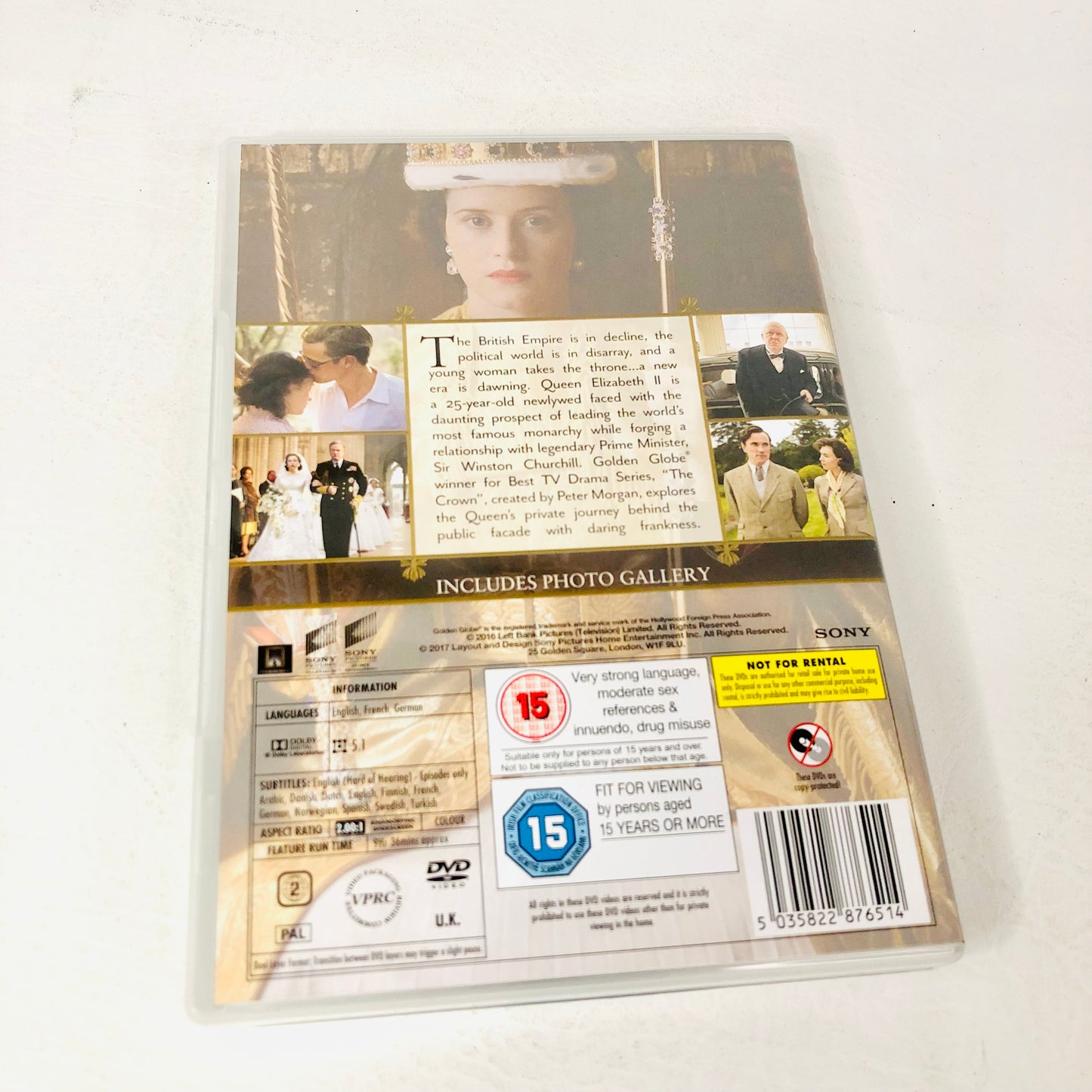 The Crown - Season 1 & 2 [DVD] [2018] - DVD  Claire Fox Matt Smith