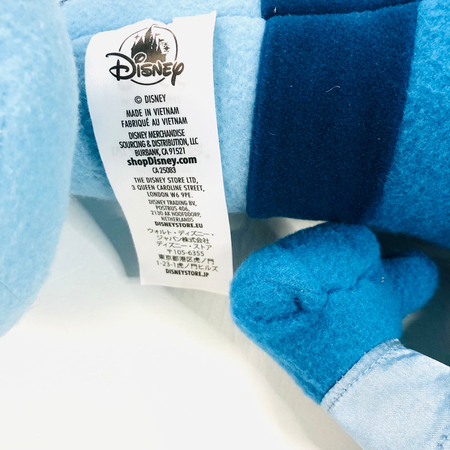 Disney Store 16” Aladdin Genie Blue Soft Toy Plush Wisdom Limited Edition 10 Of 12