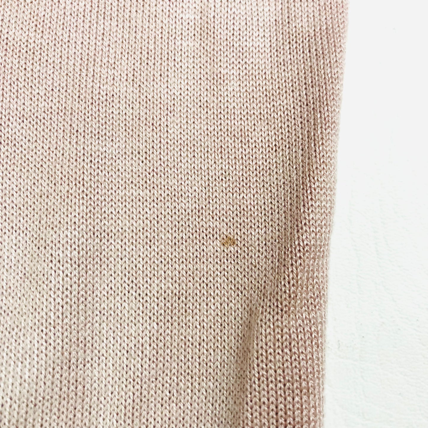 Per Una (M&S) Nude Blush Pink Soft Knit Open Long Sleeve Cardigan Size 8
