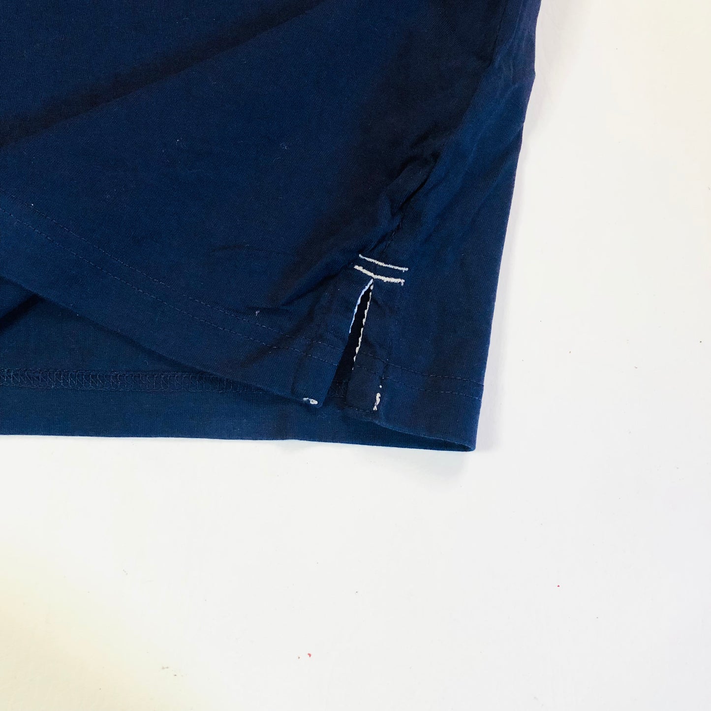 Slazenger Sportswear Men's Navy Blue V-Neck T-Shirt Size XXL 2XL Cotton