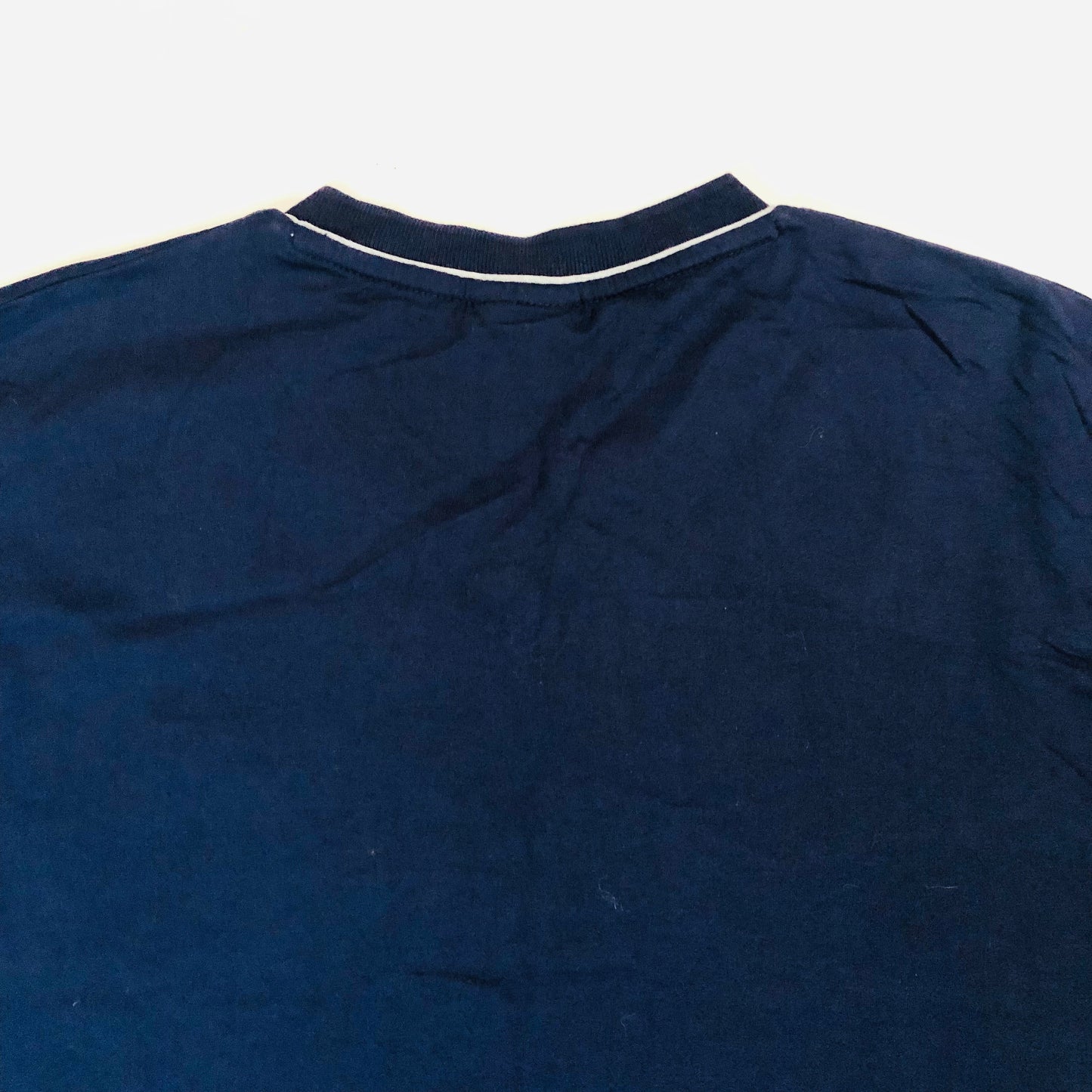 Slazenger Sportswear Men's Navy Blue V-Neck T-Shirt Size XXL 2XL Cotton