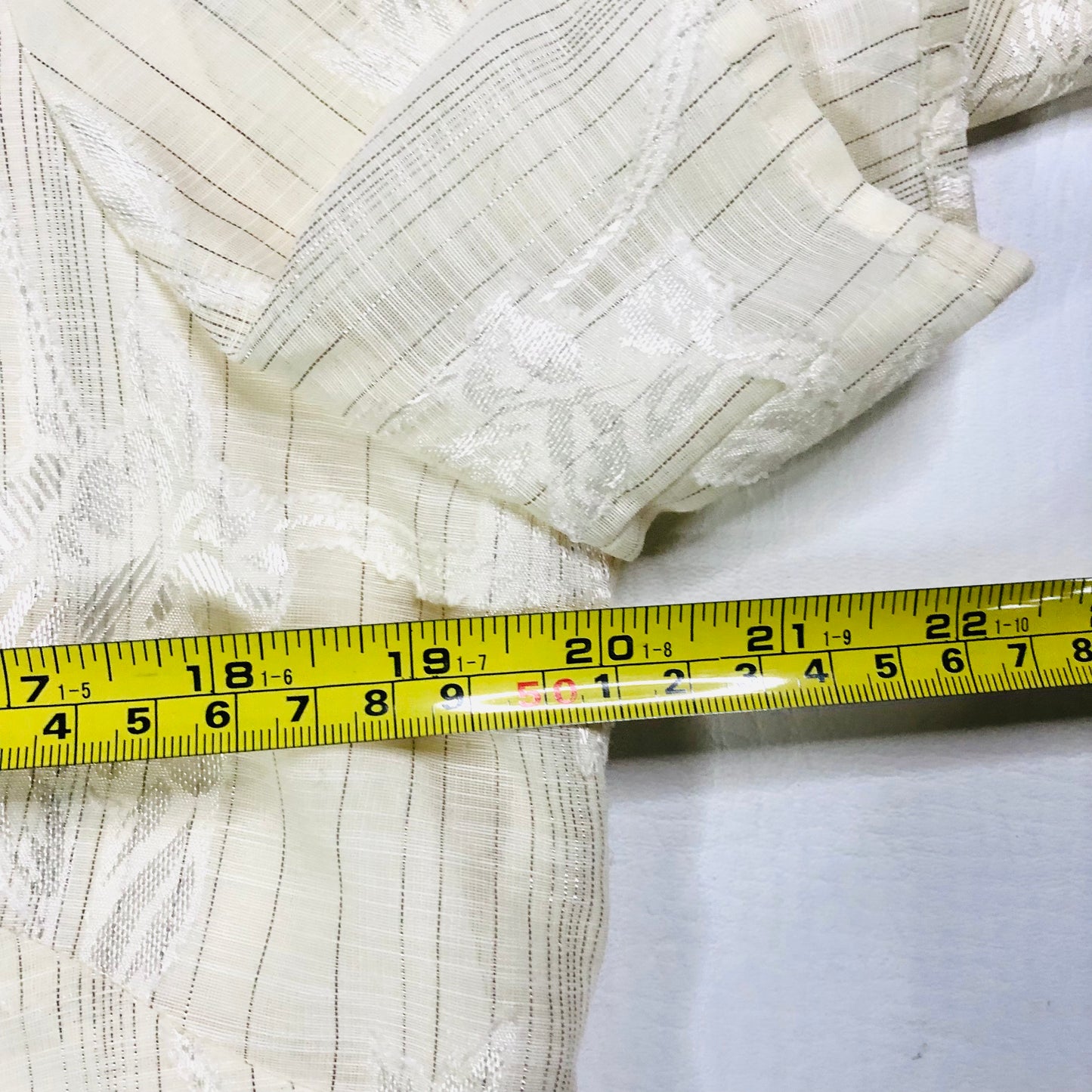 Jacques Vert Cream Blouse – Size 14 – Elegant Occasion Wear Top Short Sleeve