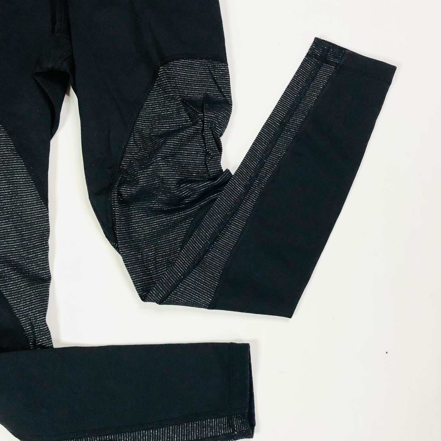 Nike Pro Dri Fit Warm Activewear Leggings Black / Grey Women's Size Small