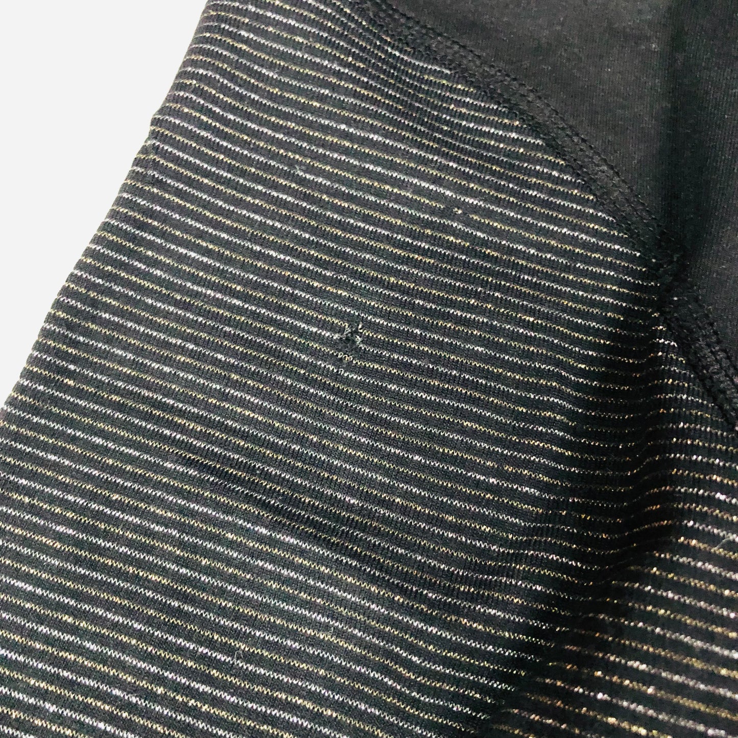 Nike Pro Dri Fit Warm Activewear Leggings Black / Grey Women's Size Small