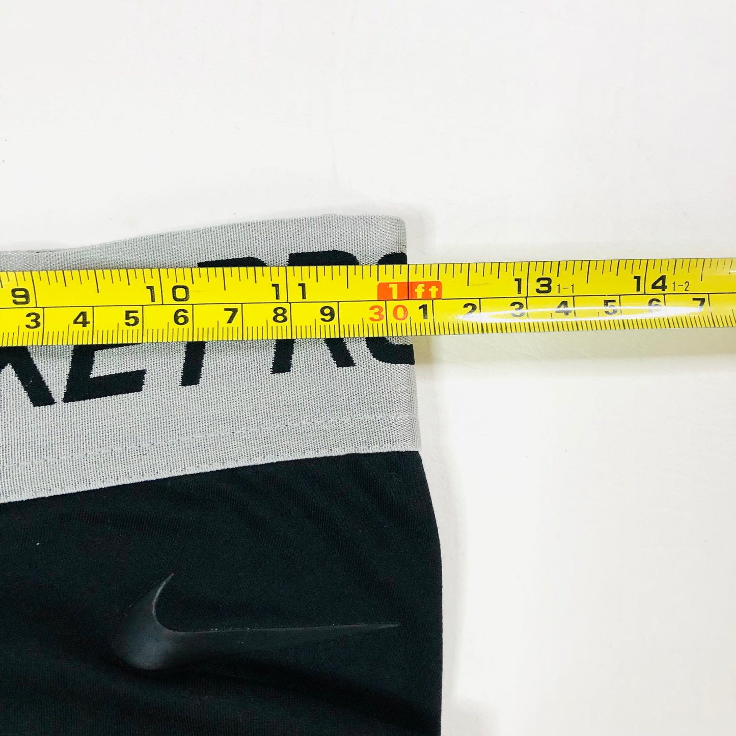 Nike Pro Dri Fit Warm Activewear Leggings Black / Grey Women's Size Small