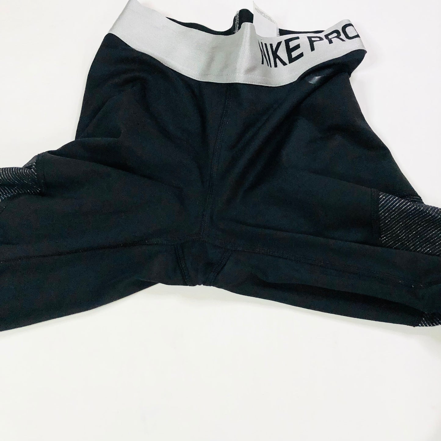 Nike Pro Dri Fit Warm Activewear Leggings Black / Grey Women's Size Small