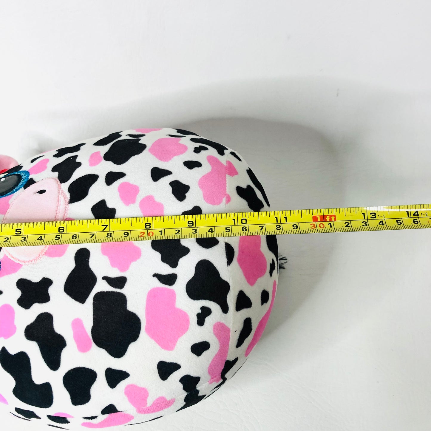 2x Ty Beanie Squish-a-Boo Milkshake The Cow & Bloomy the Pastel Easter Bunny Soft Toy Pillows