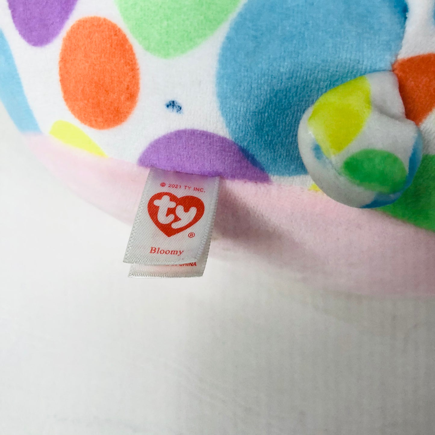 2x Ty Beanie Squish-a-Boo Milkshake The Cow & Bloomy the Pastel Easter Bunny Soft Toy Pillows