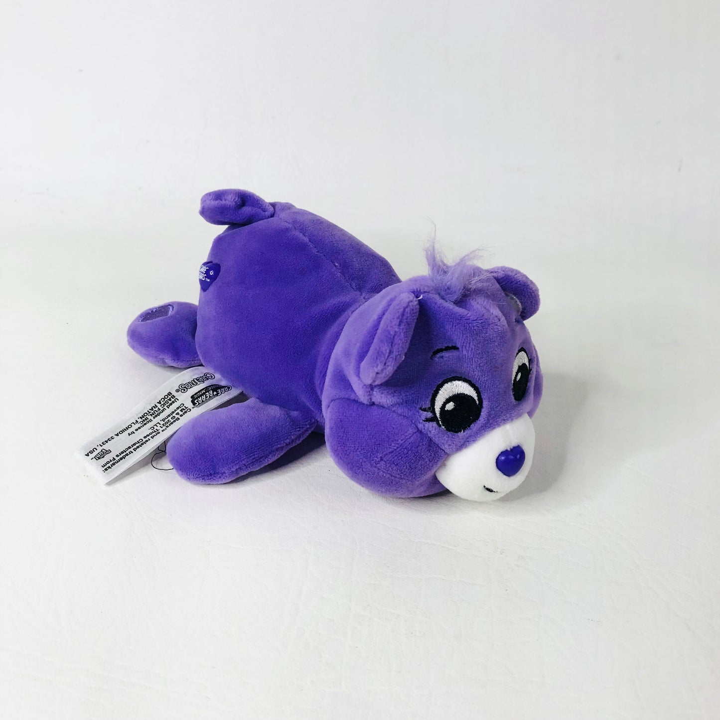 2x Care Bears Cutetitos Plush Soft Toy Purple Share Bear & Green Good Luck Bear