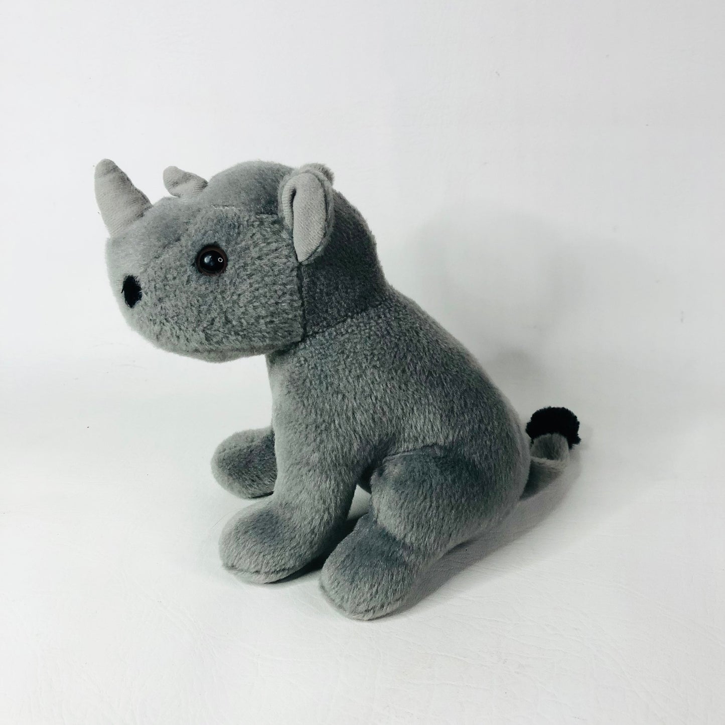 Ravensden Rhino (Rhinoceros) Small Grey Soft Toy Safari Animal Plush 30CM