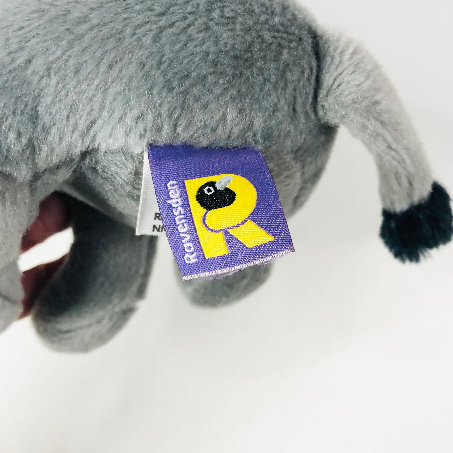 Ravensden Rhino (Rhinoceros) Small Grey Soft Toy Safari Animal Plush 30CM