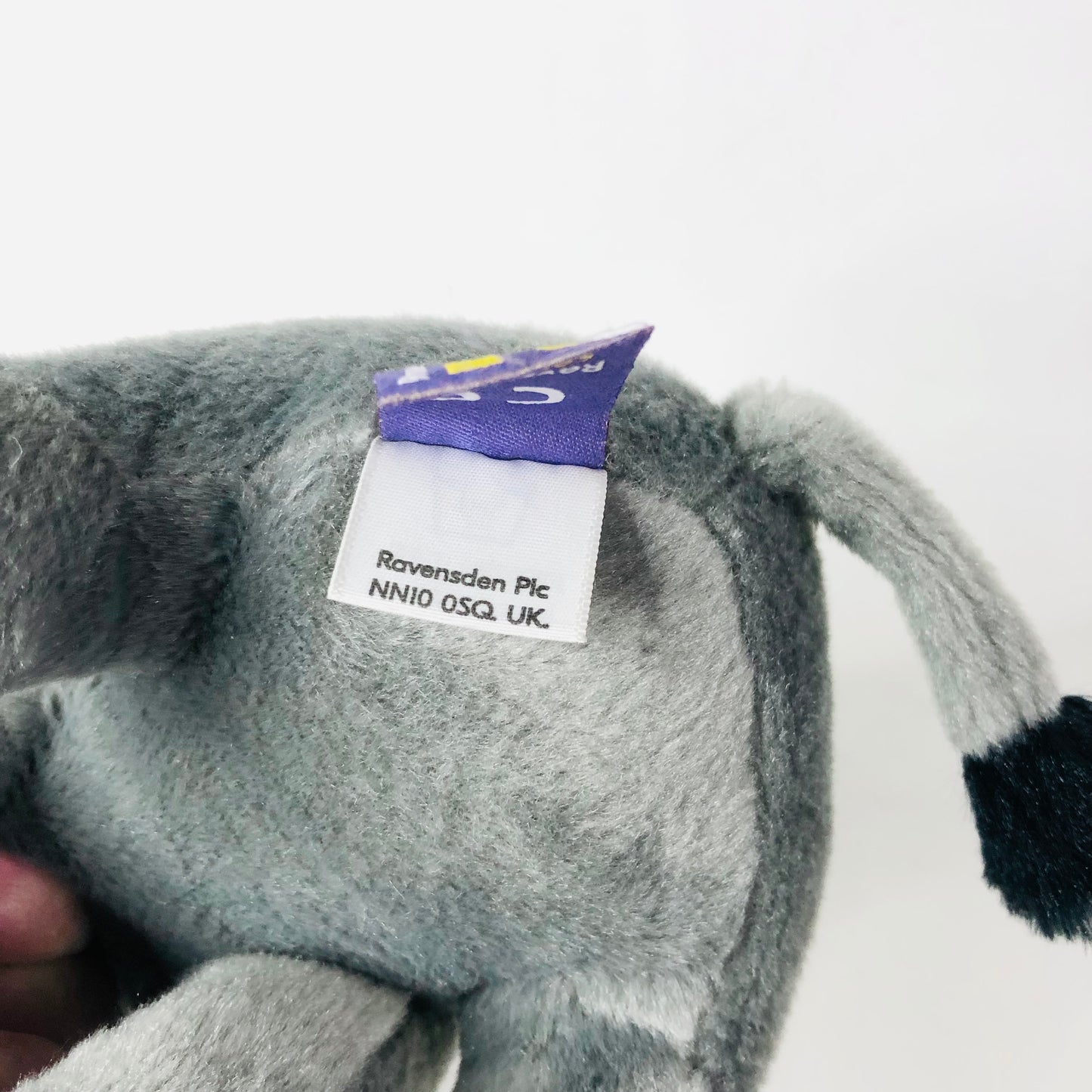 Ravensden Rhino (Rhinoceros) Small Grey Soft Toy Safari Animal Plush 30CM