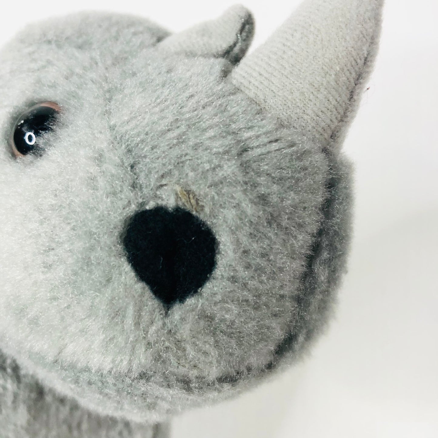 Ravensden Rhino (Rhinoceros) Small Grey Soft Toy Safari Animal Plush 30CM