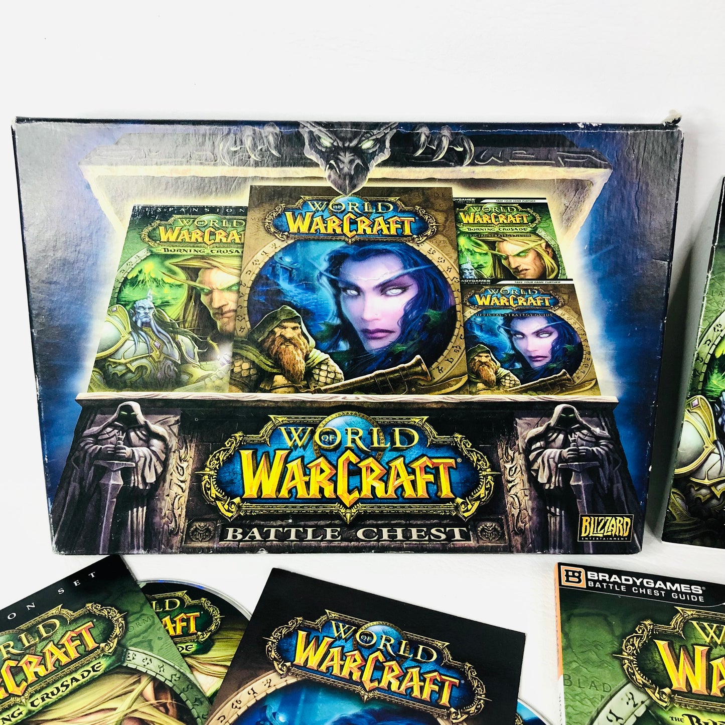 World of Warcraft Battle Chest PC & Mac Game COMPLETE Retro Blizzard Collectible