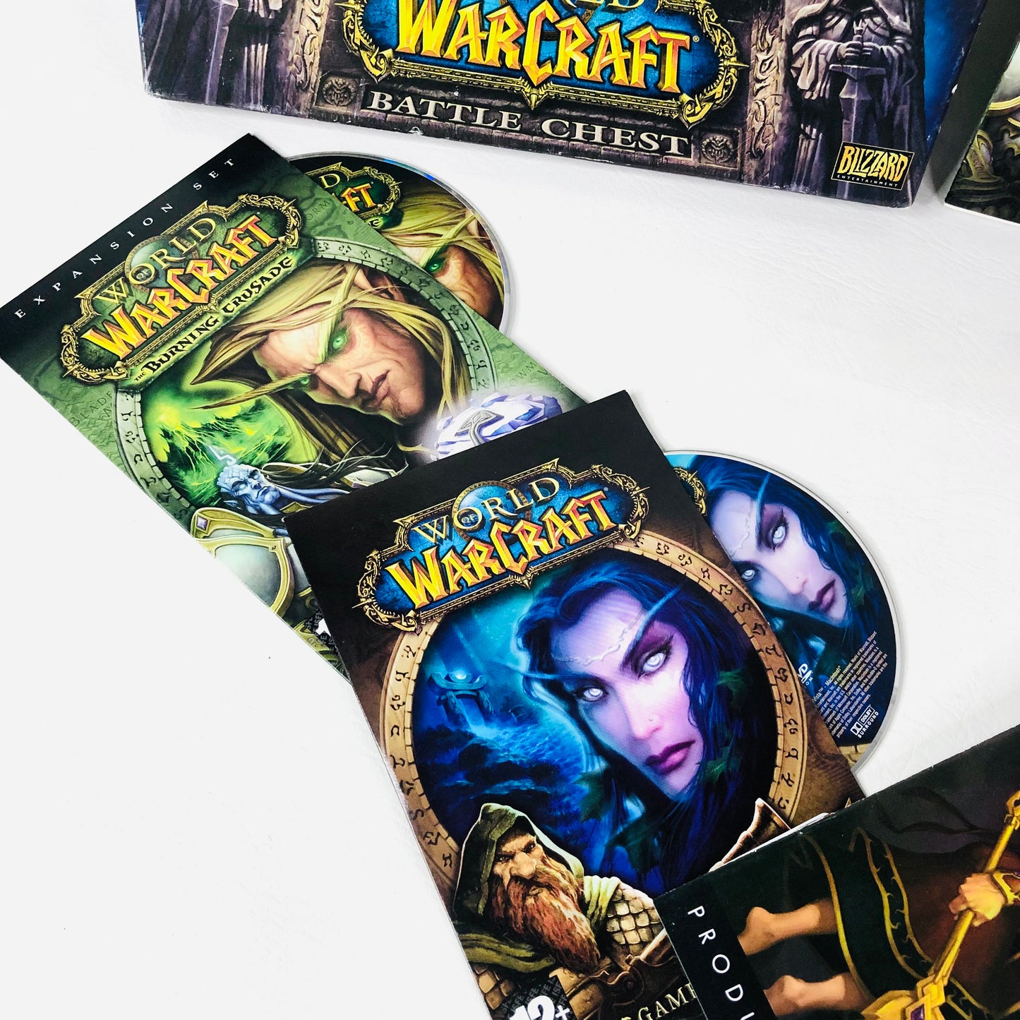 World of Warcraft Battle Chest PC & Mac Game COMPLETE Retro Blizzard Collectible