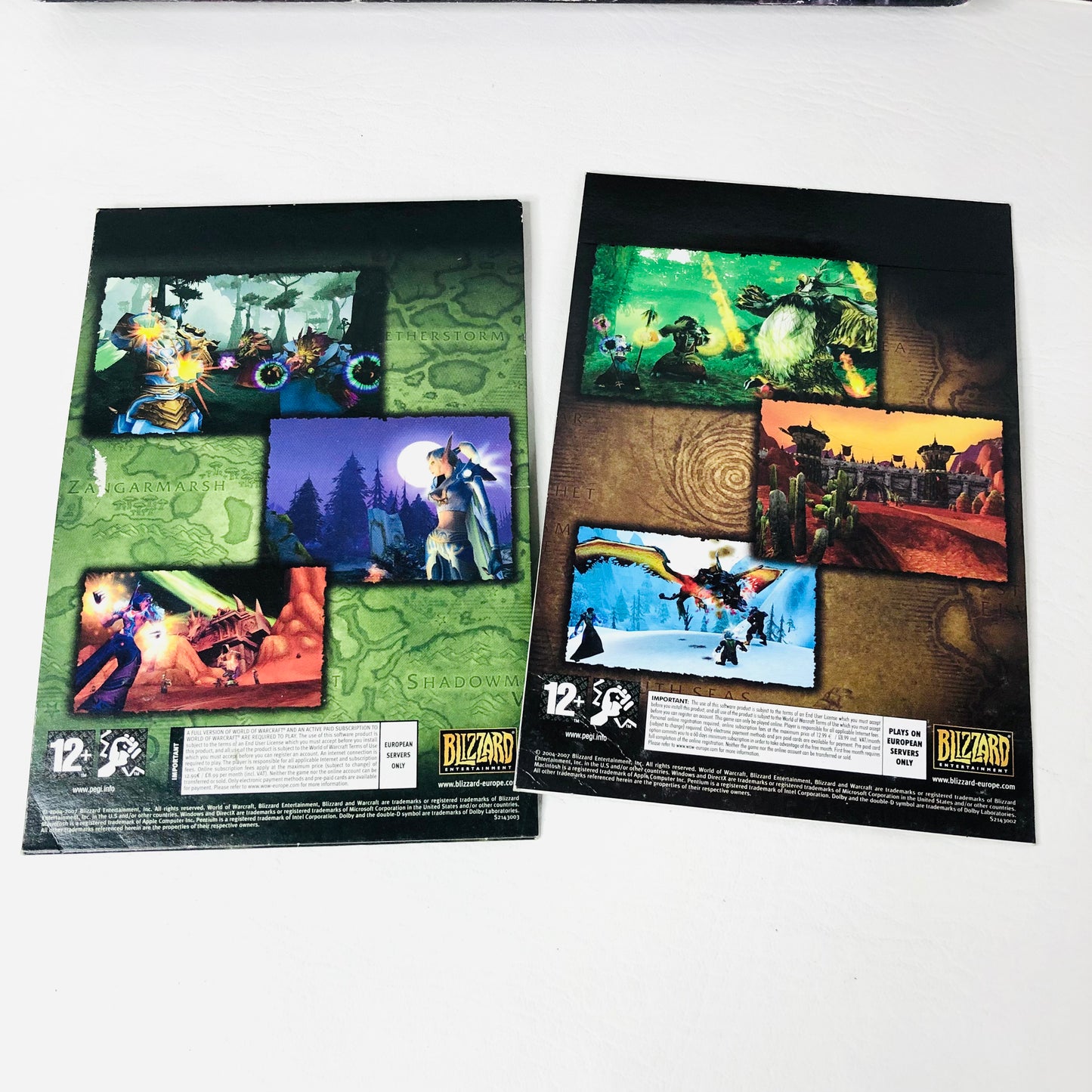 World of Warcraft Battle Chest PC & Mac Game COMPLETE Retro Blizzard Collectible
