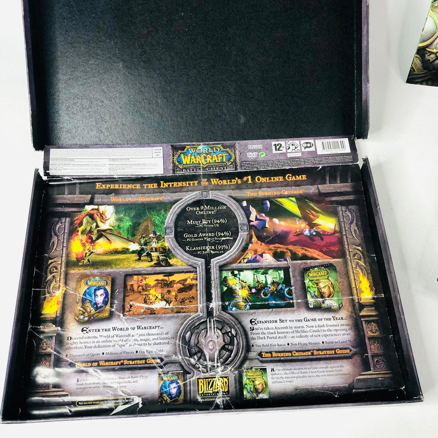 World of Warcraft Battle Chest PC & Mac Game COMPLETE Retro Blizzard Collectible