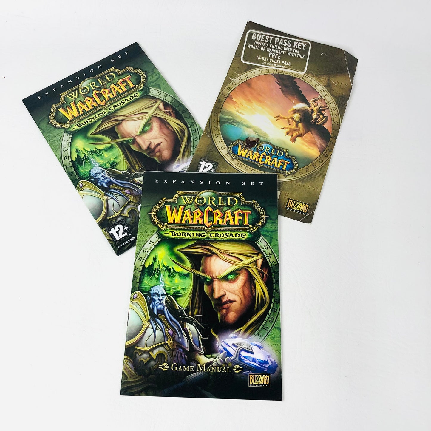 World Of WarCraft The Burning Crusade PC DVD-ROM Game Expansion Pack + Manual