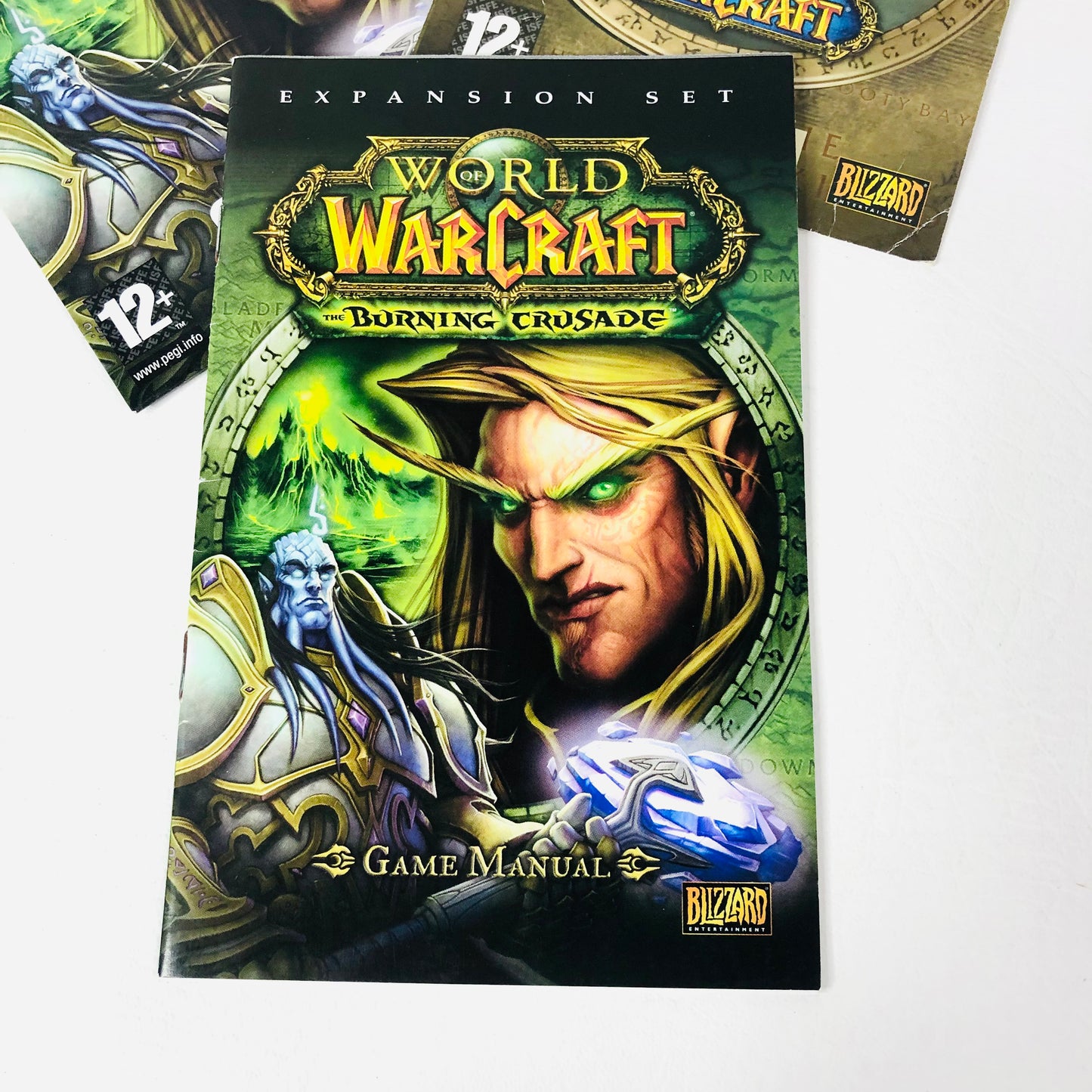 World Of WarCraft The Burning Crusade PC DVD-ROM Game Expansion Pack + Manual
