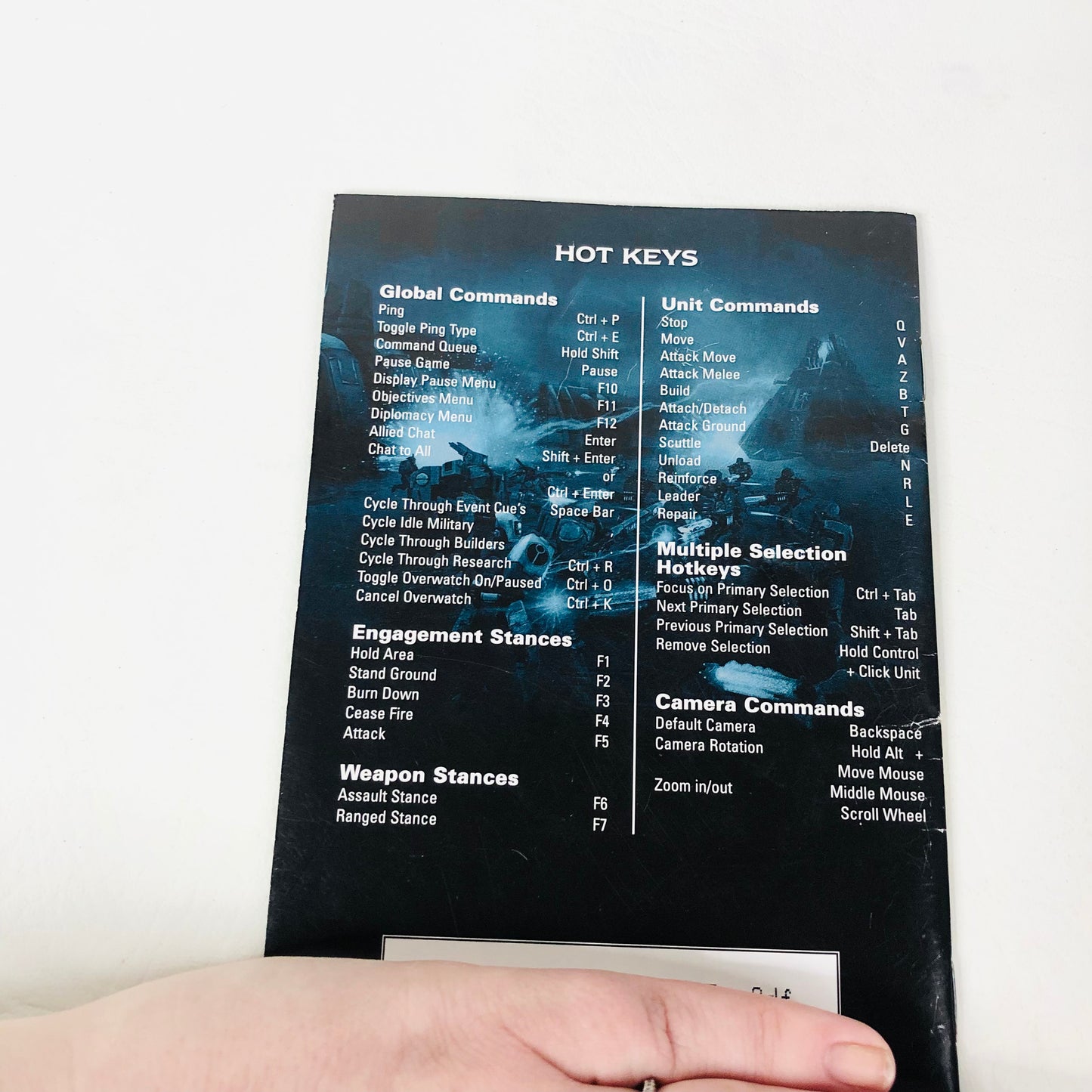 Warhammer 40,000 Dawn of War: Dark Crusade - Instruction Manual Only - PC/Mac