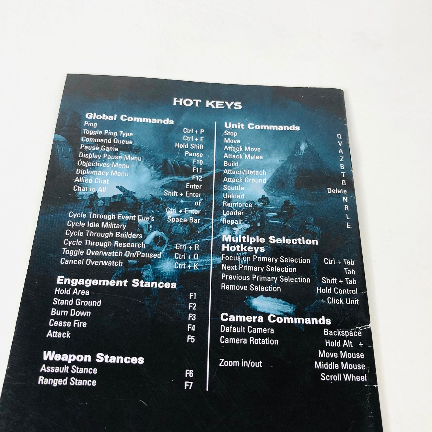 Warhammer 40,000 Dawn of War: Dark Crusade - Instruction Manual Only - PC/Mac