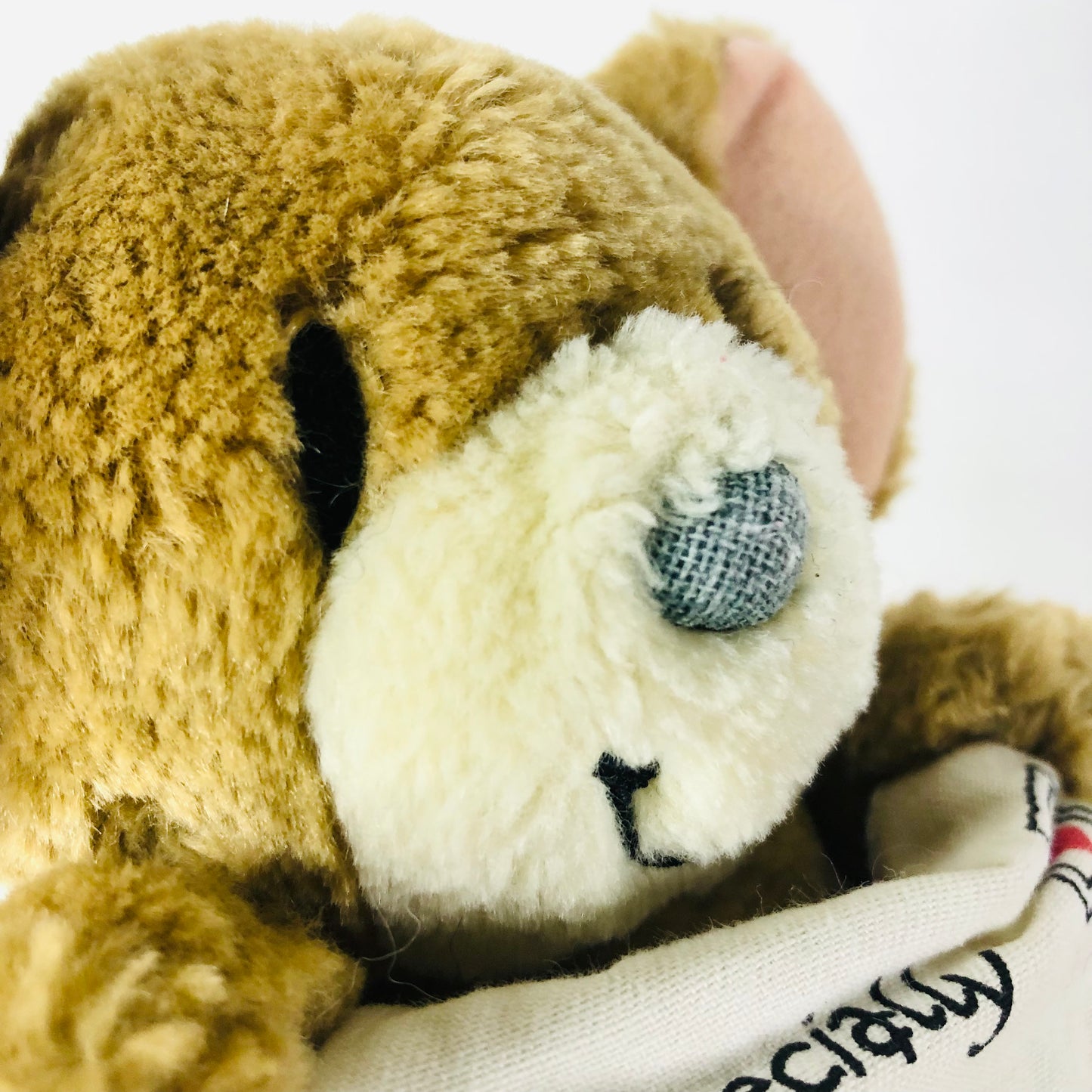 Vintage 1993 Paws For Thought Standing Mouse With Envelope Soft Plush Toy 7"