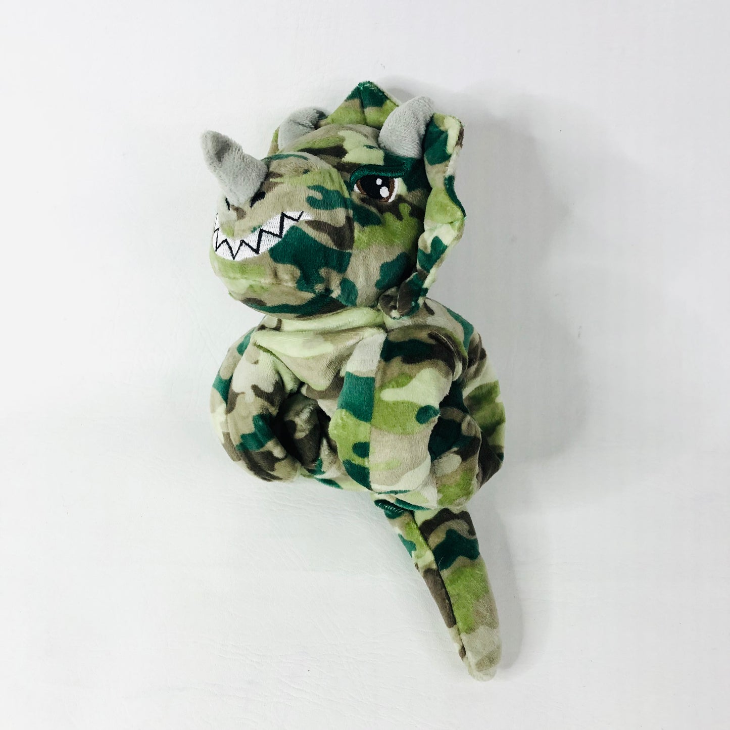 Smiggle Hug-a-bud Pal Camouflage Dinosaur Soft Toy Plush Dino 20cm