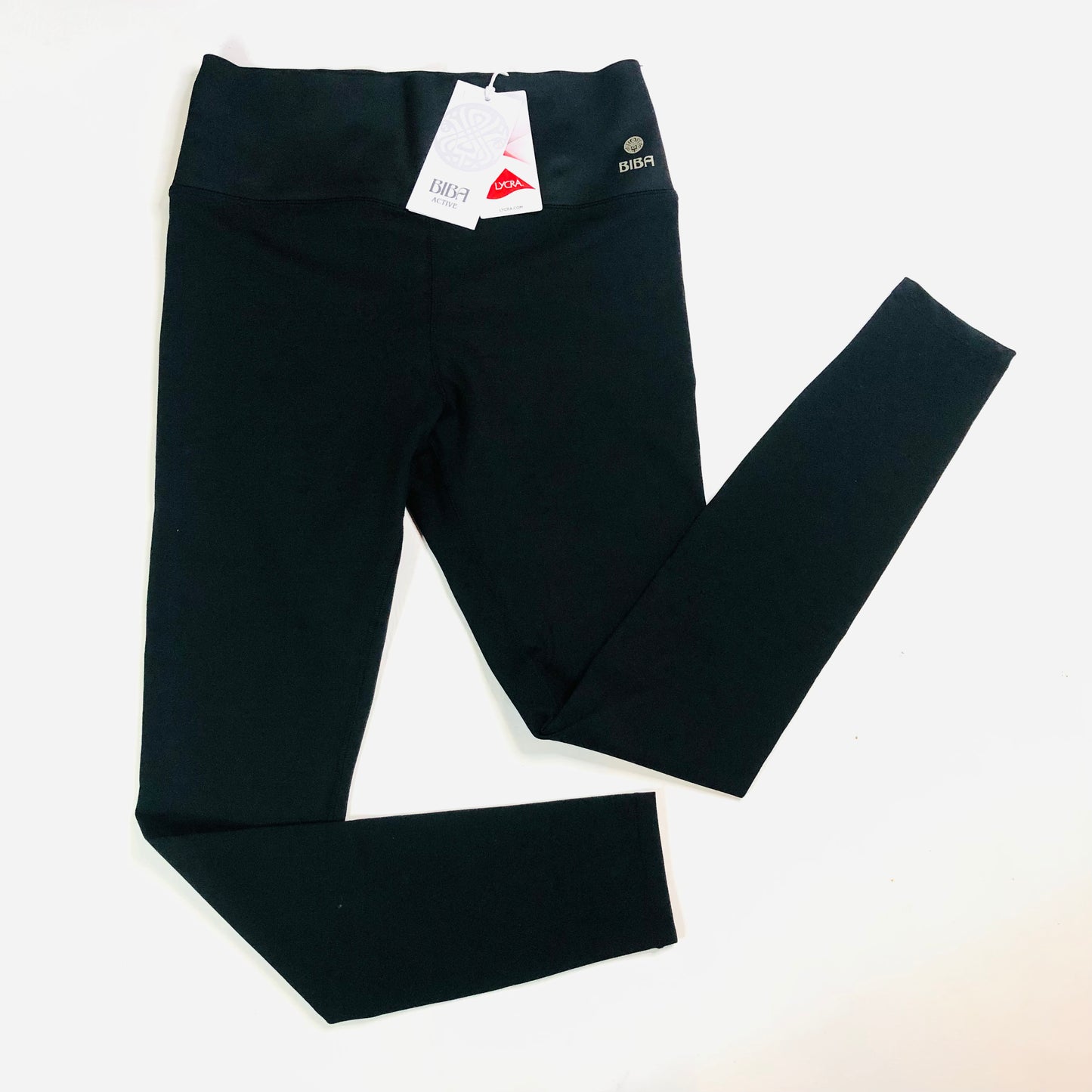 Biba Active High Waisted Black Gym Sports Leggings Size 10 (S) NEW RRP £41