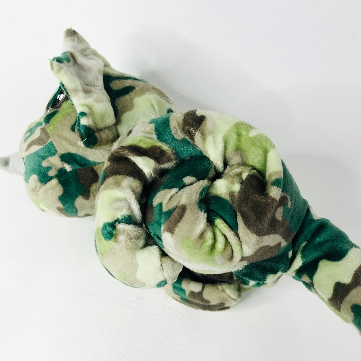 Smiggle Hug-a-bud Pal Camouflage Dinosaur Soft Toy Plush Dino 20cm