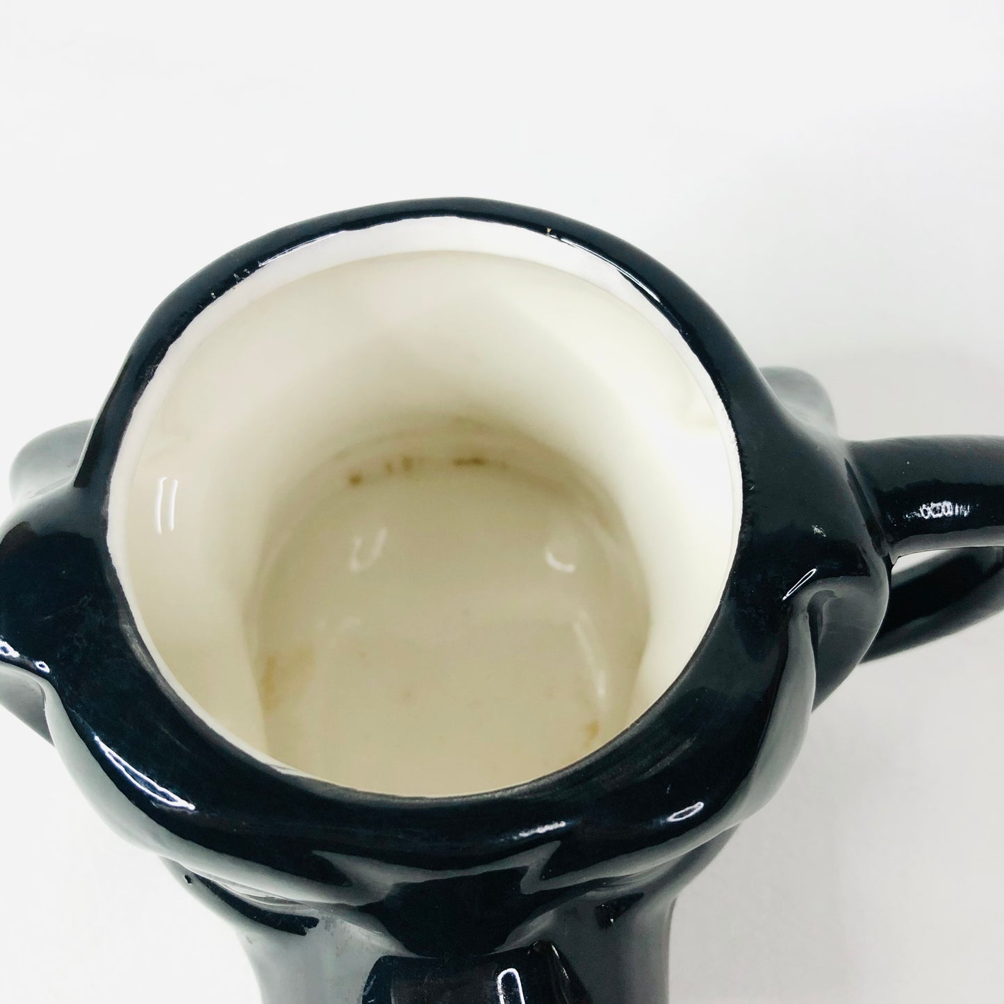 Black Labrador Dog With Red Collar Shaped Ceramic Mug Hand-Painted 3D Puppy Coffee Cup