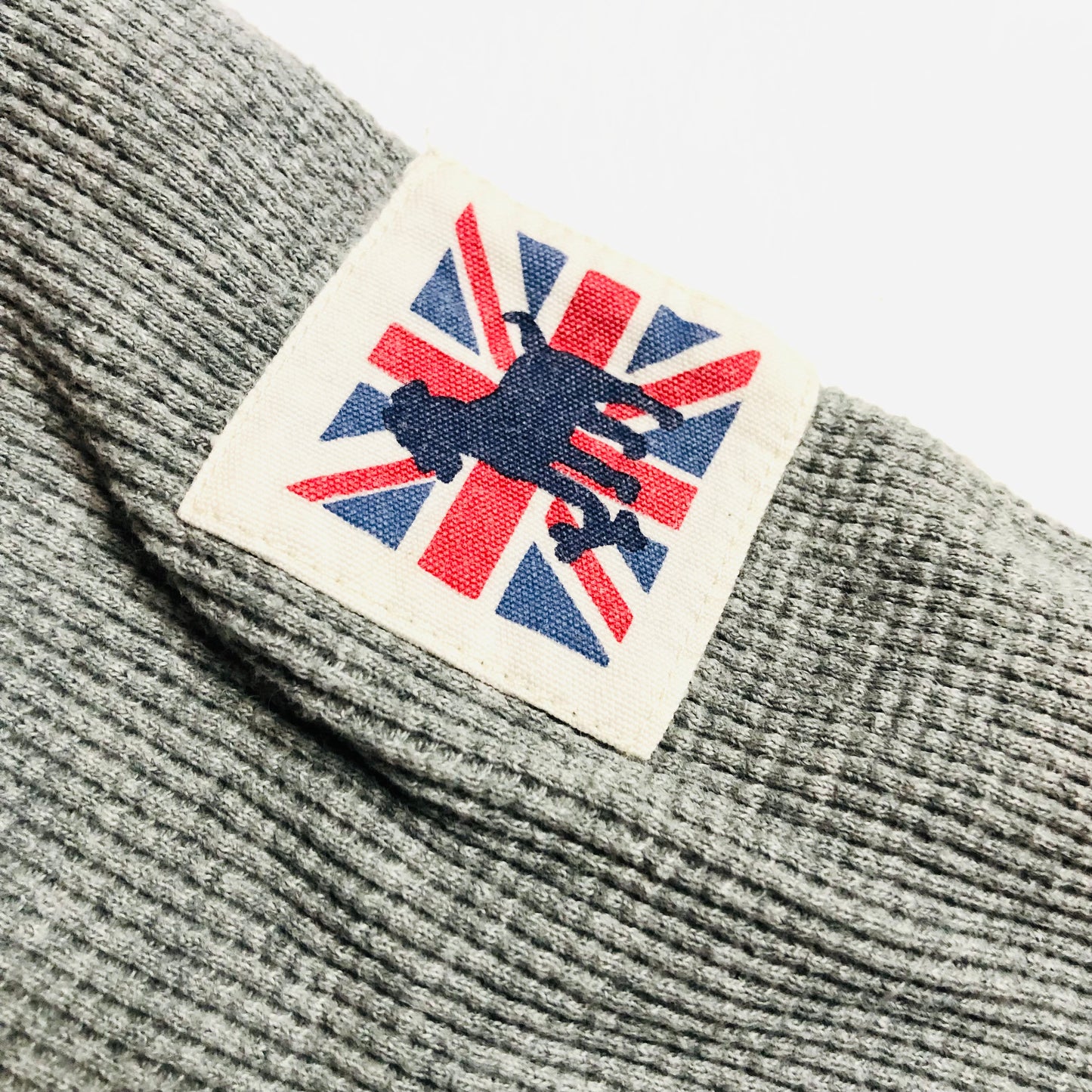 Boden Mini Grey Boys Long Sleeved Waffle Top T-Shirt Age 11-12 Years