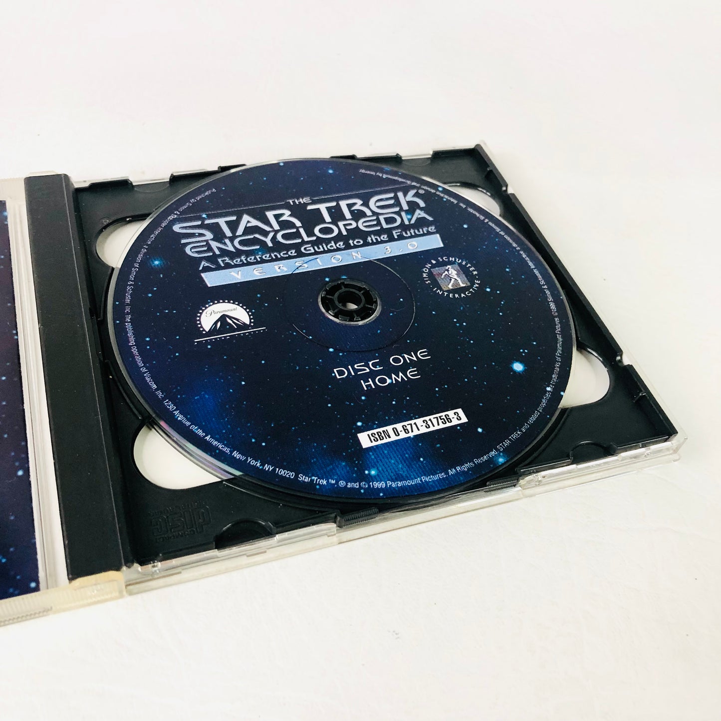 The Star Trek Encyclopedia Windows/Mac CD-ROM Version 3.0 '99 Disc 1 & 2