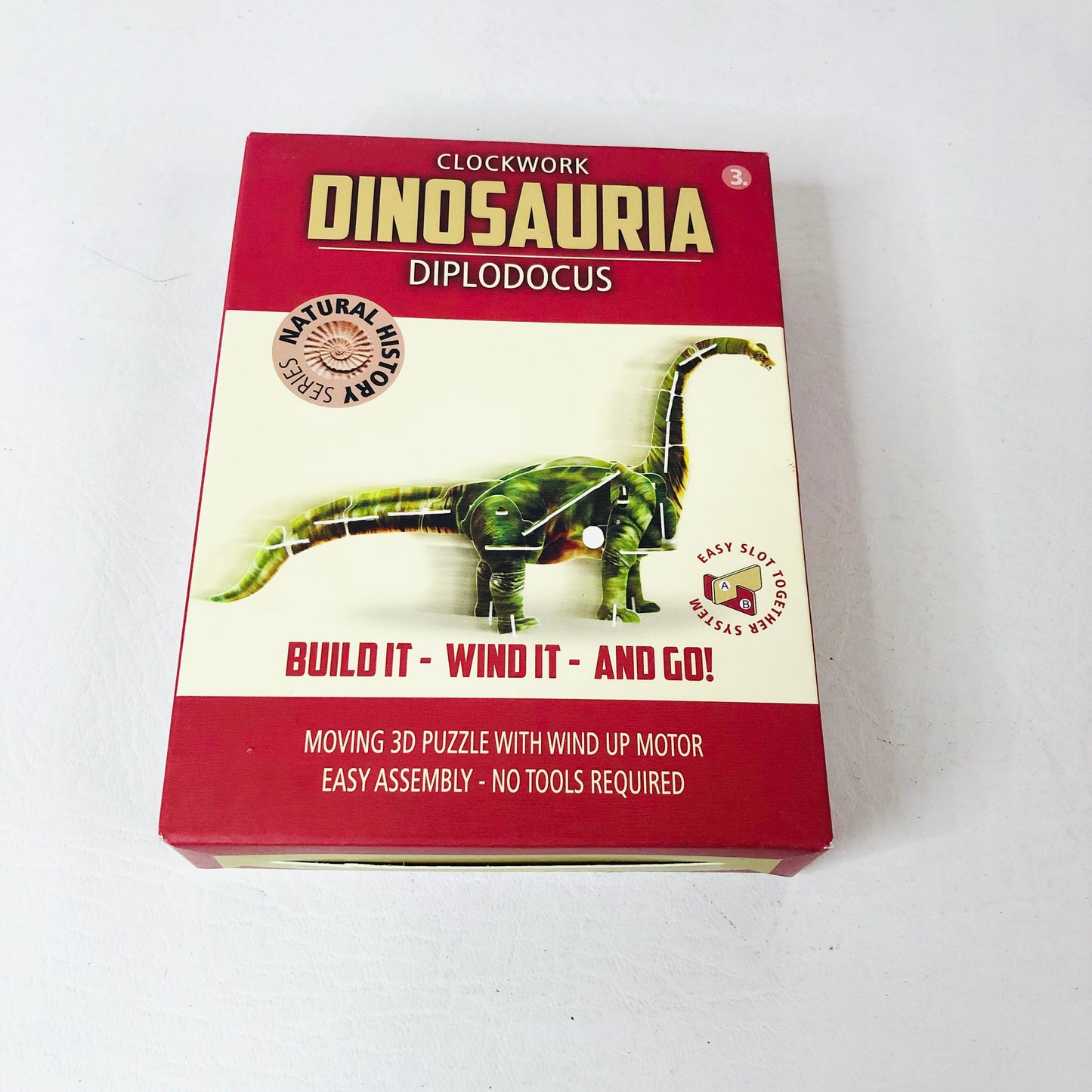 Clockwork Dinosauria Dinosaur Diplodocus Kit Brand NEW Natural History