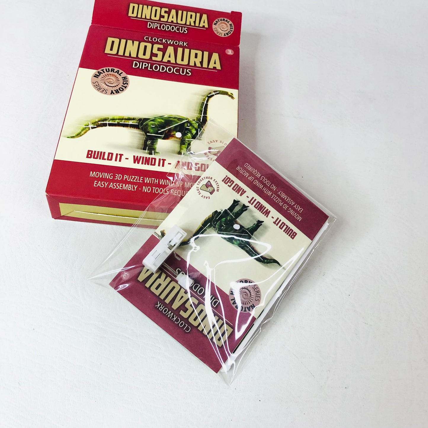 Clockwork Dinosauria Dinosaur Diplodocus Kit Brand NEW Natural History