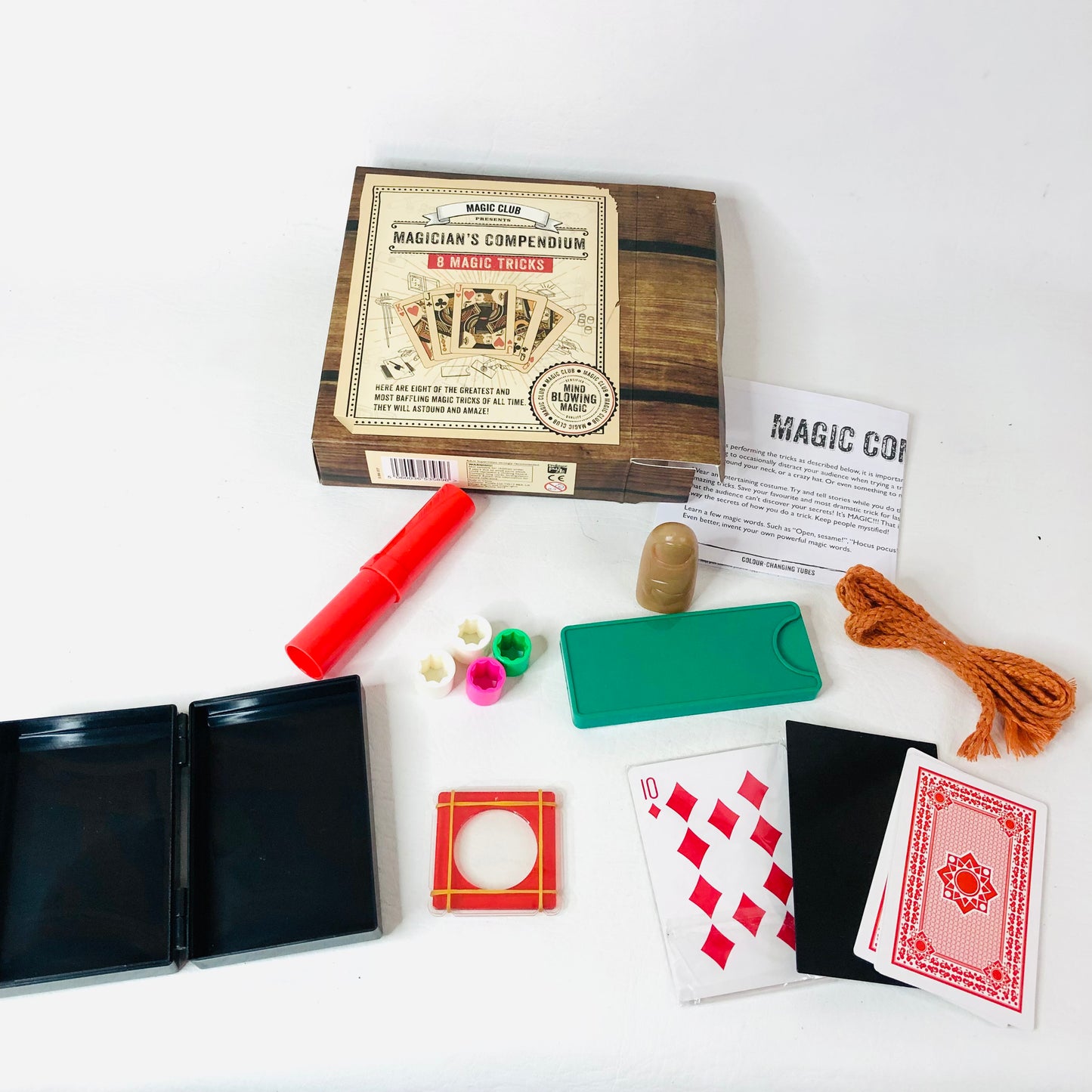 Magic Club Presents Magician's Compendium: 8 Magic Tricks Childrens Toy